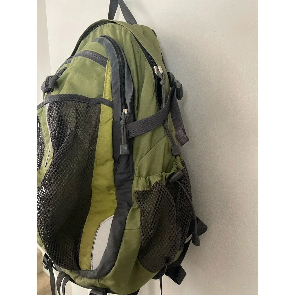 Vintage The North Face Recon Backpack Olive Mesh Daypack ABKH 30 L Y2K Outdoor